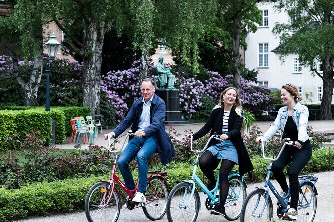 Bike Tour Copenhagen. Private Guide, Concierge Service, Small Grp - Frederiks Kirke (Marmorkirken) to Amalienborg: White Facades and Royal Drama