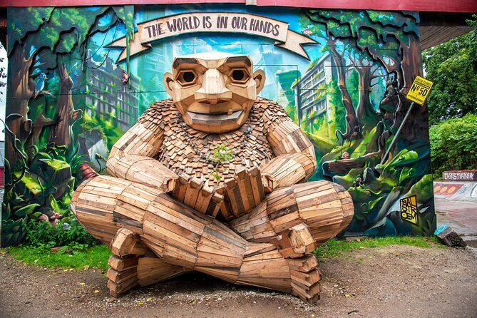 Copenhagen Christiania: Hidden Stories Self-Guided Adventure - Freetown Christiania and the Scrap Metal Sculpture: where the route turns iconic