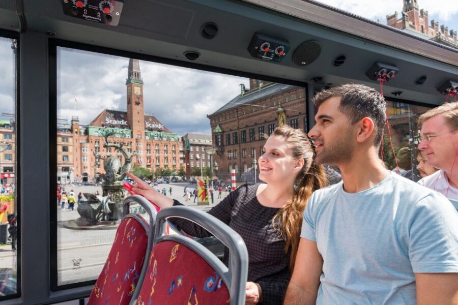 Copenhagen: City Sightseeing Hop-On Hop-Off Bus Tour - Classic Copenhagen Route: Royal Palaces, Nyhavn, the Little Mermaid, and Tivoli