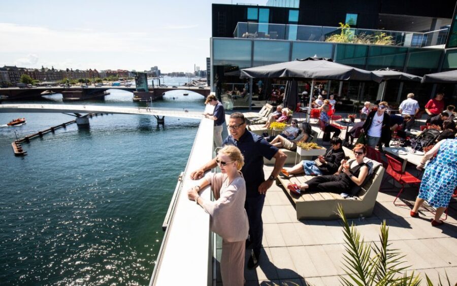Copenhagen: Danish Architecture Center Entrance Ticket - Roof top terrace views and the café area: what you should do before you leave