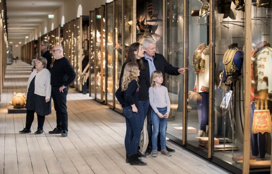 Copenhagen: Danish War Museum Entry Ticket - The 163-meter first-floor hall and how to plan your route