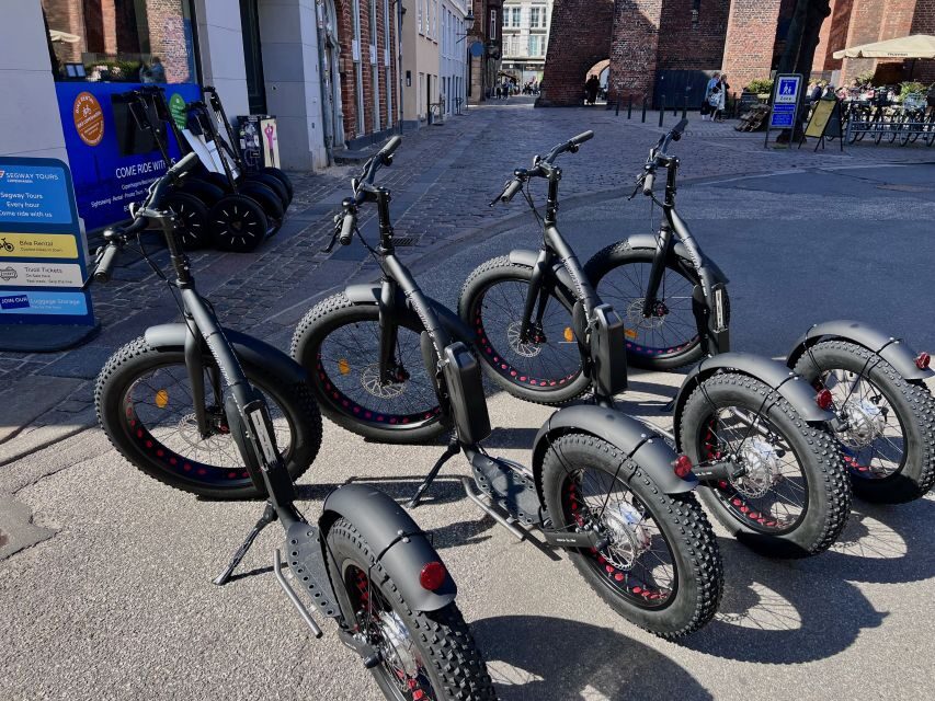 Copenhagen: Guided E-Scooter KickBike Tour- All Highlights - Getting around smoothly: pace, listening through radios, and practical ride tips