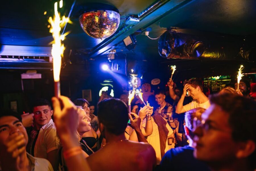 Copenhagen: Guided Party Pub Crawl with 4 Shots and 1 Drink - What you might find inside: karaoke, games, and party energy
