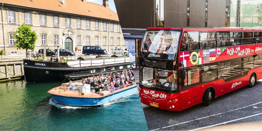 Copenhagen: Hop-On Hop-Off Bus Tour with Boat Tour Option - Key highlights that matter in real life
