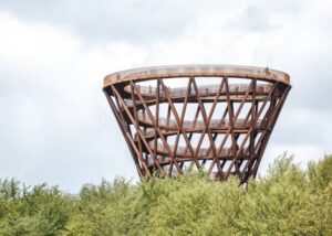 Copenhagen: The Forest Tower & Forgotten Giants Trolls Trip - Forest Tower: 12 Circles, Beech Trees in the Center, and Big Views