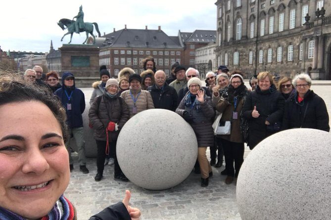 Copenhagen Walking Tour with Food Testing (smorrebrod dish & snap) - Gefion Fountain: a famous stop that feels cinematic
