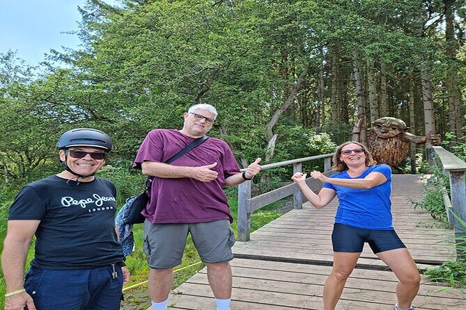 E-biking Northern Forgotten Giants' s Adventure - Finding Sleeping Louis, Little Tilde, Thomas on the Mountain, and Teddy Friendly