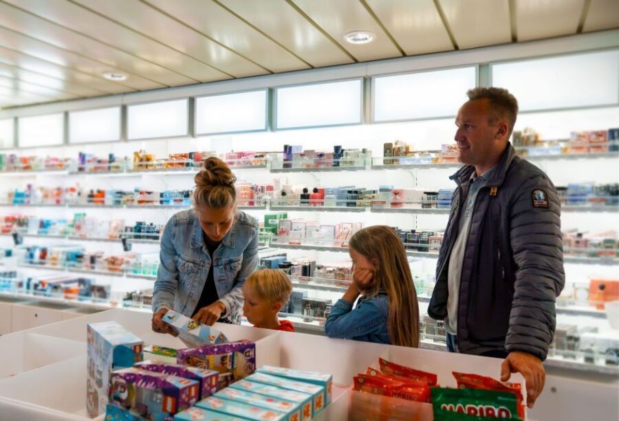 From Rømø: One-Way or Roundtrip Passenger Ferry to Sylt - Onboard food, drinks, and the Travel Value Shop