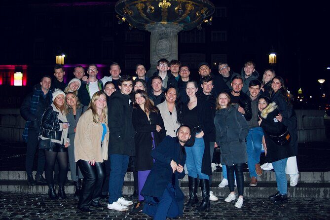 Party Pub Crawl Copenhagen - Group Size Can Swing: From 8 People to About 60