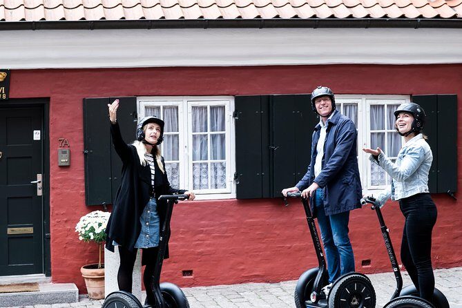 Segway Tours Copenhagen w. Guide & Concierge Service. 2 Hours+ - Frederiks Kirke (Marmorkirken): standing close to a Copenhagen icon