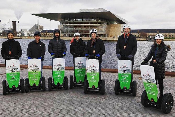 Segway Winter Tour 90 Minutes - Getting started at Langelinie Allé 58: training, radios, and “easy” really meaning easy