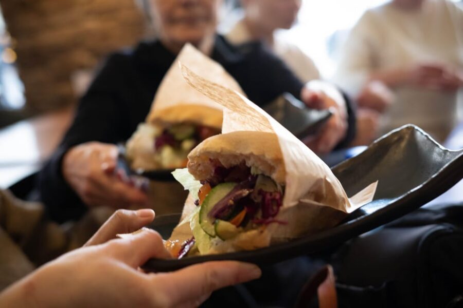 The Nørrebro Street Art & Food Tour - Jagtvej 69 and Ungdomshuset: street art with weight