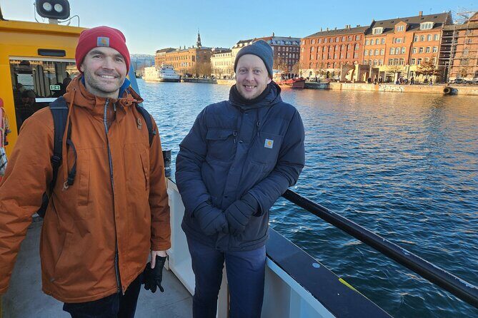 Walk & Canal Tour: Copenhagen Highlights + Changing of the Guards - The electric ferry (Havnebus): the best “workout to payoff” ratio in town